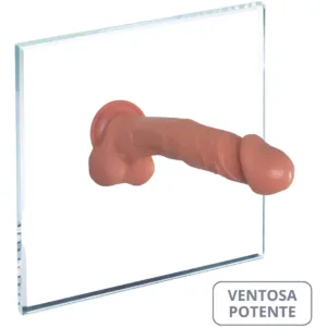 Pênis Grosso Em Silicone Com Ventosa 20,5cm X 5,5cm