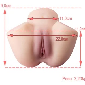 Masturbador Masculino Vagina Buceta Realistica Cyberskin