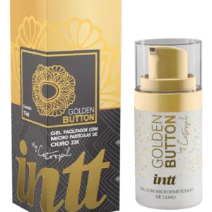 Intt Golden Button Gel Lubrificante Íntimo Anal Sem Dor