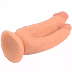 Prótese Dildo Dupla Penetração Vaginal Anal Excita Orgasmos