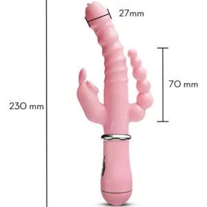 Masturbador Vibrador Feminino Potente Vaginal Anal Clitóris