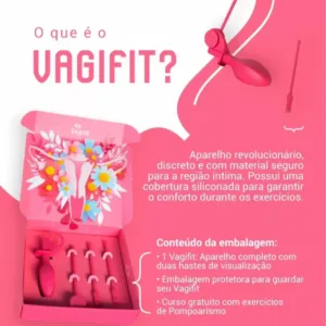 Vagifit Aparelho Para Exercício Pompoarismo Íntimo