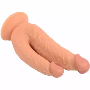 Prótese Dildo Dupla Penetração Vaginal Anal Excita Orgasmos